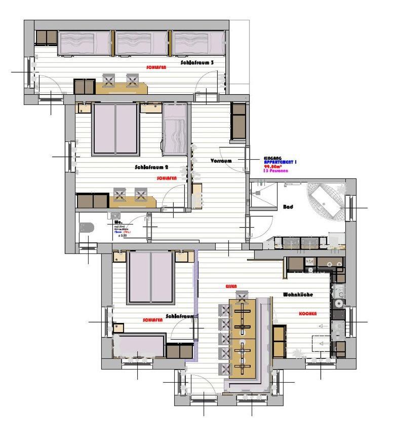 Chalet & Apartment Berger Санкт-Йохан Экстерьер фото